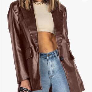 Brown Leather Jacket